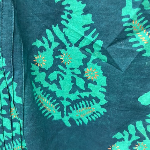 Hand block printed blouse - Picture 3 of 4